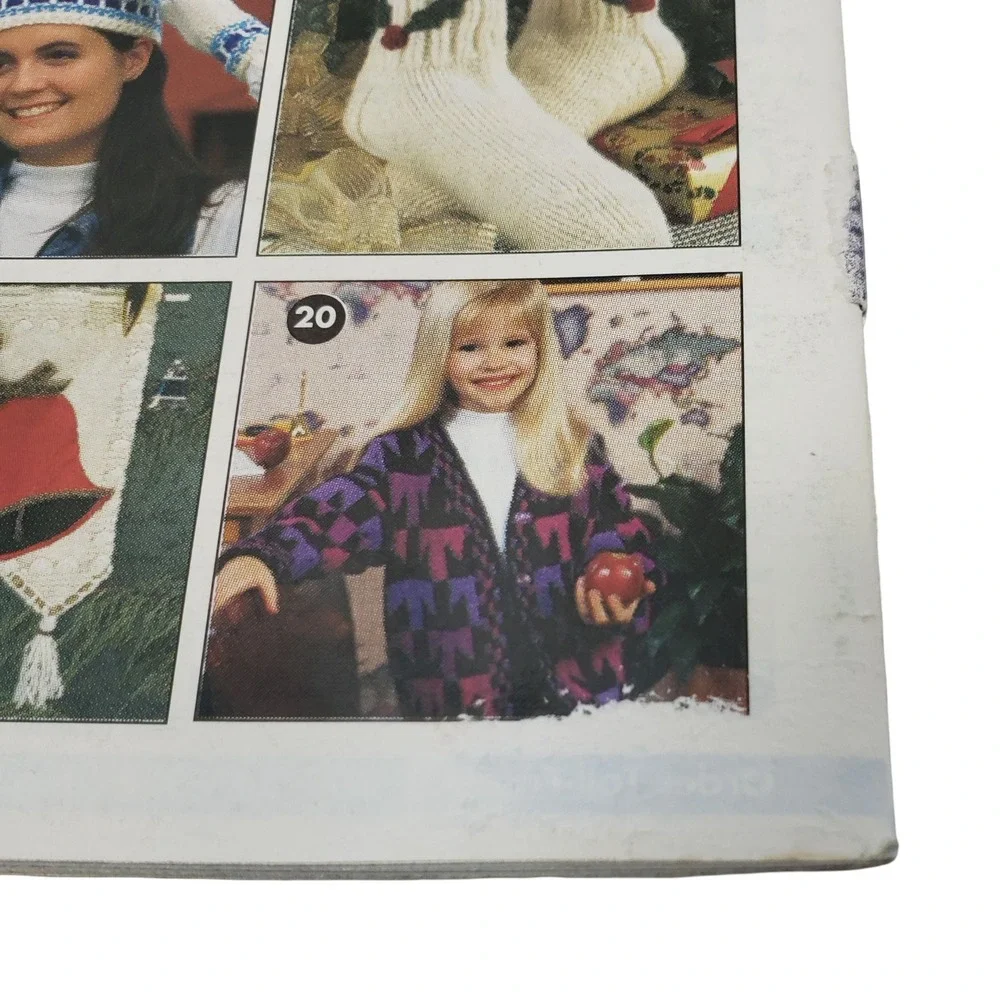 Knitting Digest Magazine November 1997 Christmas Holiday Patterns Vintage 90s